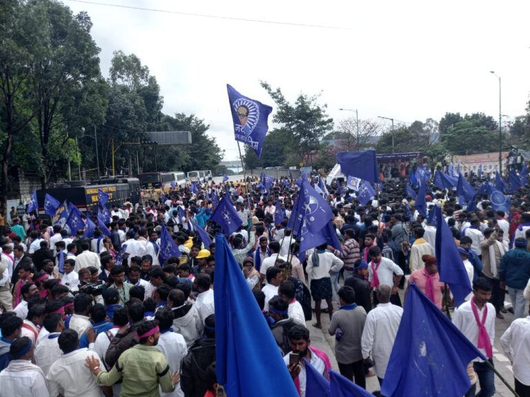 ಭೀಮಸೇನೆಯ ಬಲಪ್ರದರ್ಶನ: ಒಳಮೀಸಲಾತಿ ಹೋರಾಟದ ಚಿತ್ರಗಳನ್ನು ನೋಡಿರಿ