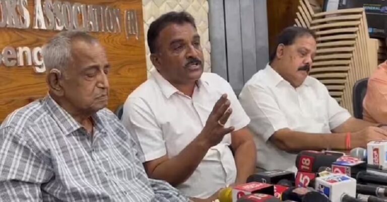 ‘14 ಶಾಸಕರು, 4 ಸಚಿವರು ನಮ್ಮಲ್ಲಿ ಲಂಚ ಕೇಳಿದ್ದಕ್ಕೆ ದಾಖಲೆ ಇವೆ’: ಗುತ್ತಿಗೆದಾರ ಸಂಘದ ಕಾರ್ಯಾಧ್ಯಕ್ಷ