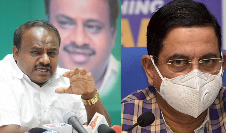 ಪ್ರಹ್ಲಾದ್ ಜೋಶಿ ಪೇಶ್ವೆ ಬ್ರಾಹ್ಮಣ ಎಂಬ HDK ಆರೋಪ: ಆಪ್, ಕಾಂಗ್ರೆಸ್ ಪ್ರತಿಕ್ರಿಯೆ