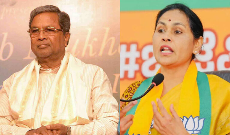 ಸೂಕ್ಷ್ಮ, ಅತಿಸೂಕ್ಷ್ಮ ಮತಗಟ್ಟೆ ವಿವರ ನೀಡುವಂತೆ ಶೋಭಾ ಕರಂದ್ಲಾಜೆ ಪತ್ರ: ಸಿದ್ದರಾಮಯ್ಯ ಆತಂಕ