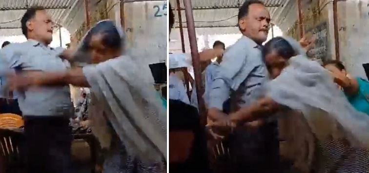 ಉತ್ತರ ಪ್ರದೇಶ: ಅಮ್ರೋಹಾ ಕೋರ್ಟ್ ಬಳಿ ಮಹಿಳೆ ಮೇಲೆ ಹಲ್ಲೆ ನಡೆಸಿದ ವಕೀಲ