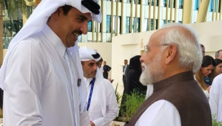 8 ಭಾರತೀಯರಿಗೆ ಮರಣದಂಡನೆ: ಕತಾರ್ ದೊರೆ ಜೊತೆ ಮೋದಿ ವಿಷಯ ಪ್ರಸ್ತಾಪಿಸಿಲ್ಲ?