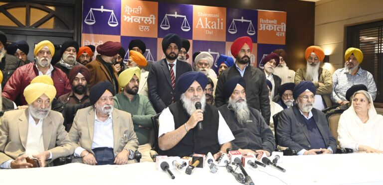 ಪಂಜಾಬ್ ಮುಖ್ಯಮಂತ್ರಿ ಕೇಜ್ರಿವಾಲ್, ಭಗವಂತ್ ಮಾನ್ ಅಲ್ಲ..: ಸುಖಬೀರ್ ಸಿಂಗ್ ಬಾದಲ್