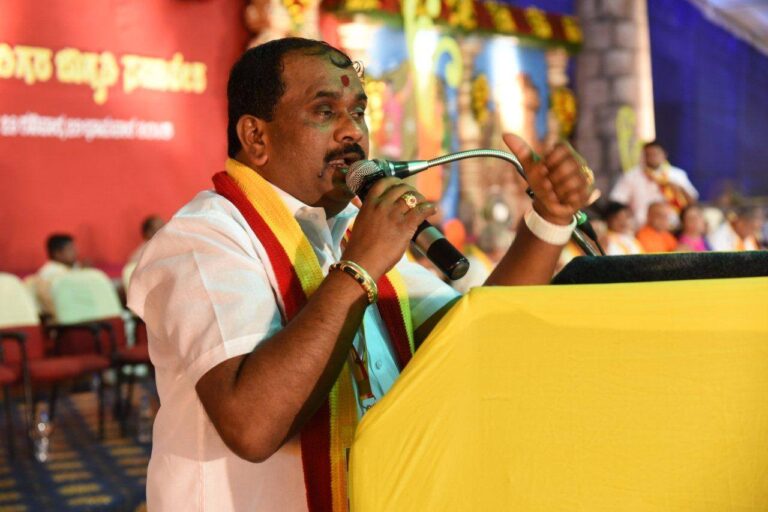 ಪ್ರತಿ ನಾಮಫಲಕ ಕನ್ನಡೀಕರಣಗೊಳ್ಳುವವರೆಗೆ ನಮ್ಮ ಆಂದೋಲನ ಮುಂದುವರಿಯಲಿದೆ: ಟಿ.ಎ. ನಾರಾಯಣಗೌಡ