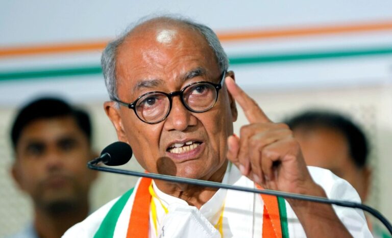 ಮೂರು ರಾಜ್ಯಗಳಲ್ಲಿ ಸೋಲು: ಇವಿಎಂ ವಿಶ್ವಾಸಾರ್ಹತೆ ಪ್ರಶ್ನಿಸಿದ ದಿಗ್ವಿಜಯ ಸಿಂಗ್