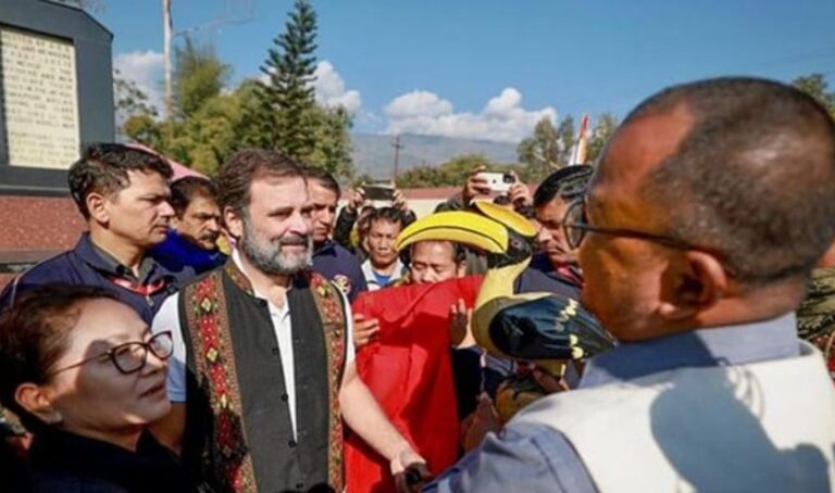 ನ್ಯಾಯ ಯಾತ್ರೆ Day-2: ಮಣಿಪುರದಲ್ಲಿ ಶಾಂತಿ ಮರುಸ್ಥಾಪಿಸಲು ಬಯಸುತ್ತೇನೆ; ಜನರ ಜೊತೆ ರಾಹುಲ್‌ ಗಾಂಧಿ ಸಂವಾದ