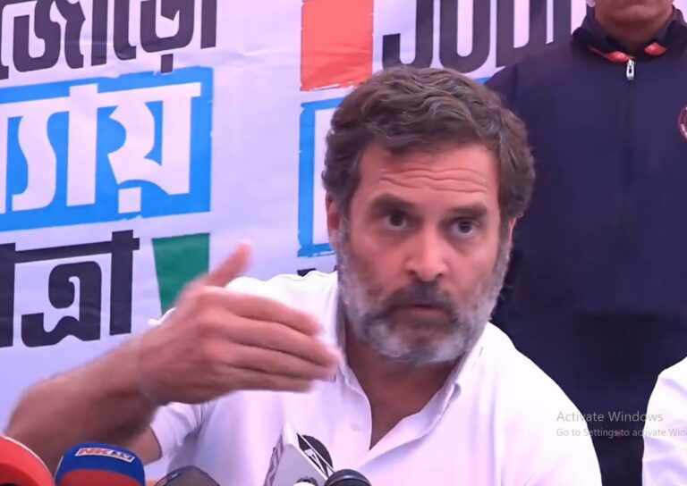 ‘ಭಾರತದಲ್ಲಿ ಪ್ರಜಾಪ್ರಭುತ್ವದ ಮೇಲೆ ದಾಳಿ..’; ಮೋದಿ ಸರ್ಕಾರ ಟೀಕಿಸಿದ ರಾಹುಲ್ ಗಾಂಧಿ ವಿರುದ್ಧ ಬಿಜೆಪಿ ವಾಗ್ದಾಳಿ