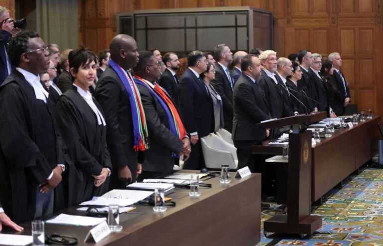 ಗಾಝಾದಲ್ಲಿ ಇಸ್ರೇಲ್‌ನಿಂದ ನರಮೇಧ: ಅಂತಾರಾಷ್ಟ್ರೀಯ ನ್ಯಾಯಾಲಯದಲ್ಲಿ ವಾದ ಮಂಡಿಸಿದ ದ.ಆಫ್ರಿಕಾ