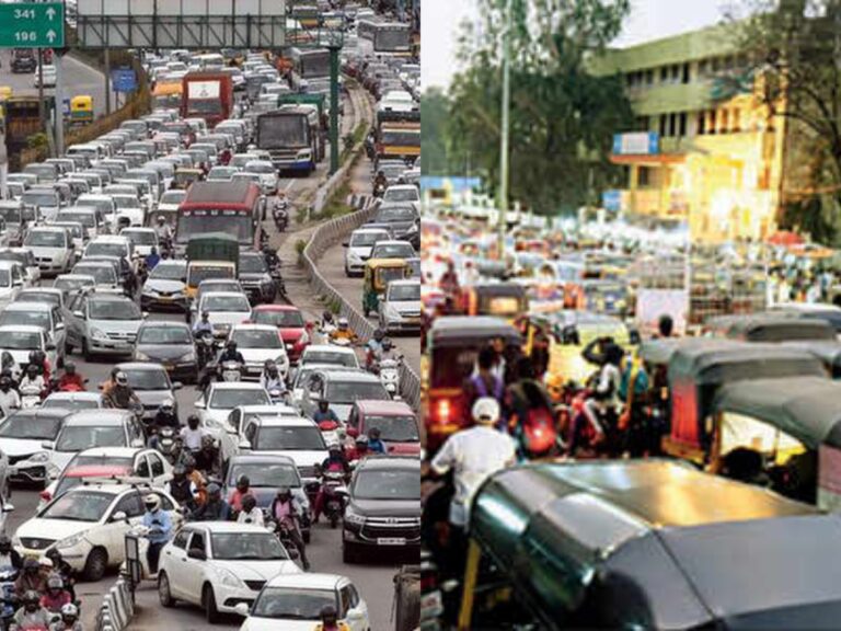 ಹೆಚ್ಚು ಟ್ರಾಫಿಕ್ ಹೊಂದಿರುವ ನಗರಗಳ ಪಟ್ಟಿಯಲ್ಲಿ ಭಾರತದ ಬೆಂಗಳೂರು-ಪುಣೆ