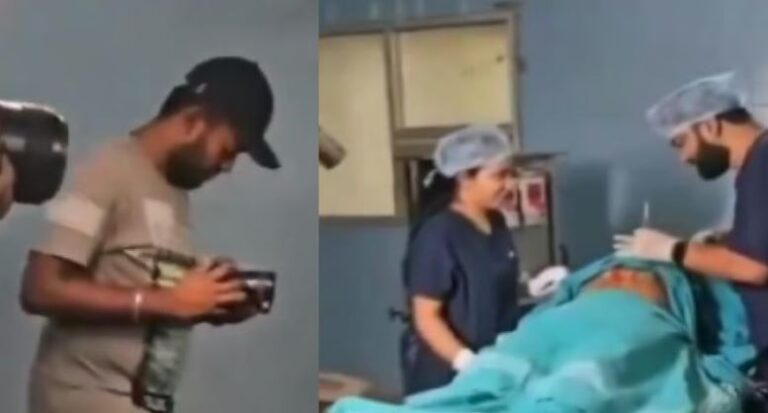 ಆಪರೇಷನ್ ಥಿಯೇಟರ್‌ನಲ್ಲಿ ಫ್ರಿ ವೆಡ್ಡಿಂಗ್ ಶೂಟ್: ಸರಕಾರಿ ವೈದ್ಯ ಸೇವೆಯಿಂದ ವಜಾ