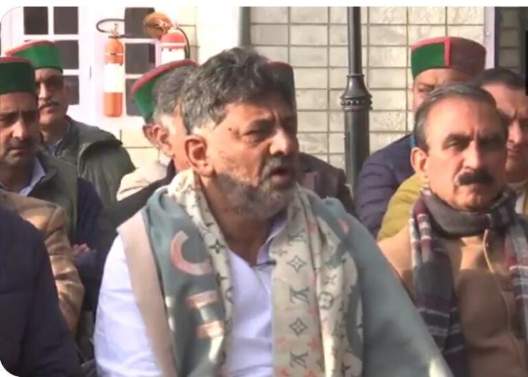 ಹಿಮಾಚಲ ಕಾಂಗ್ರೆಸ್​​ನಲ್ಲಿ ಎಲ್ಲವೂ ಸರಿಯಿದೆ: ಡಿಕೆ ಶಿವಕುಮಾರ್