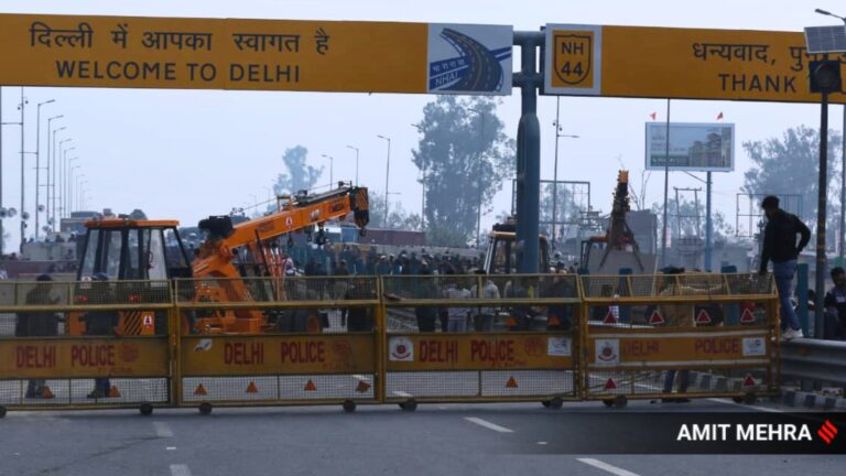 ಚಲೋ ದೆಹಲಿ ಮೆರವಣಿಗೆ: ಸಿಂಘು ಗಡಿಯಲ್ಲಿ ರೈತರ ಮೇಲೆ ಬಲ ಪ್ರಯೋಗಕ್ಕೆ ನಿರ್ದೇಶನ!