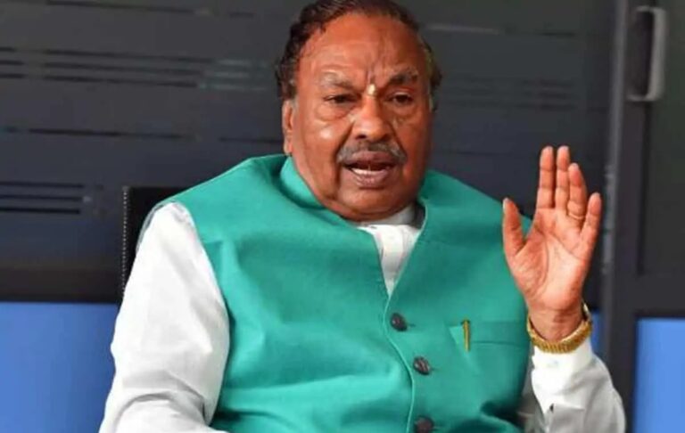 ಈಶ್ವರಪ್ಪ ‘ಗುಂಡಿಕ್ಕಿ ಕೊಲ್ಲಿ’ ಹೇಳಿಕೆ: ಗೋಡ್ಸೆ ಸಂತತಿಯವರ ಭಯೋತ್ಪಾದಕ ಮನಸ್ಥಿತಿ ಅನಾವರಣ ಎಂದ ಕಾಂಗ್ರೆಸ್