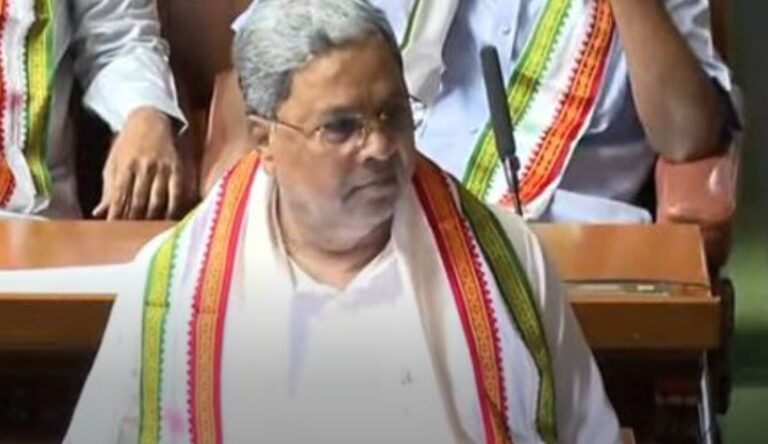 ಬಜೆಟ್ ಮಂಡನೆ ವೇಳೆ ಕೇಂದ್ರದ ಆರ್ಥಿಕ ತಾರತಮ್ಯ ಪ್ರಸ್ತಾಪಿಸಿದ ಸಿಎಂ: ಸದನದಿಂದ ಹೊರ ನಡೆದ ಬಿಜೆಪಿ ಶಾಸಕರು