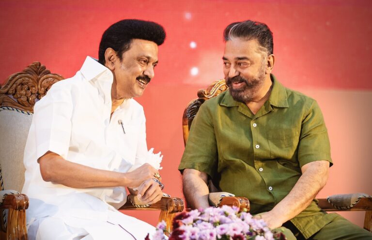 ಡಿಎಂಕೆ ಮೈತ್ರಿಕೂಟ ಸೇರಿದ ಕಮಲ್ ಹಾಸನ್ ನೇತೃತ್ವದ ‘ಮಕ್ಕಳ್ ನೀಧಿ ಮೈಯಂ’