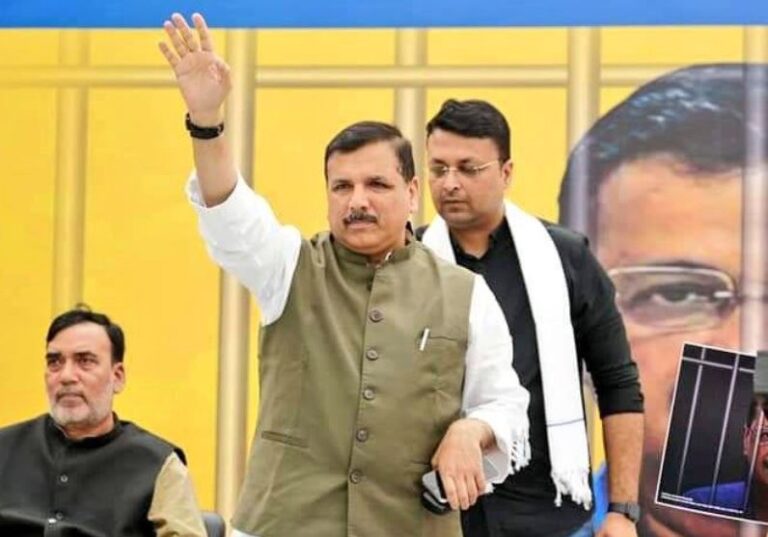 ಬಿಜೆಪಿ ಭ್ರಷ್ಟಾಚಾರದ ಬಗ್ಗೆ ಮಾತನಾಡುವುದು, ಲಾಡೆನ್ ಅಹಿಂಸೆ ಬಗ್ಗೆ ಮಾತನಾಡಿದಂತೆ: ಸಂಜಯ್‌ ಸಿಂಗ್‌