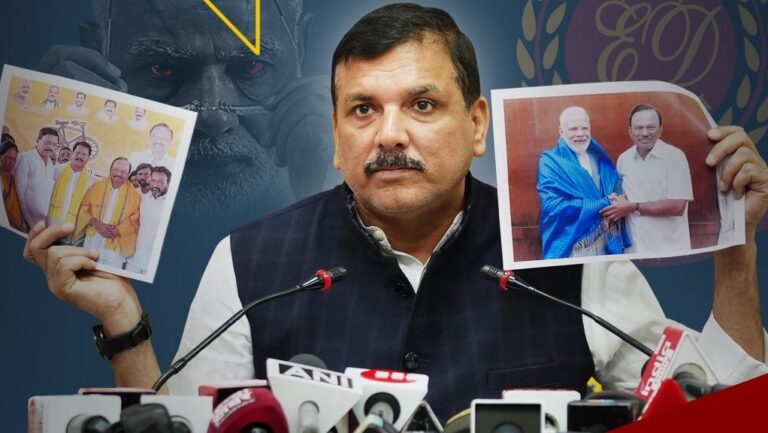 ದೆಹಲಿ ಅಬಕಾರಿ ಹಗರಣದಲ್ಲಿ ಬಿಜೆಪಿ ಕೈವಾಡವಿದೆ: ಎಎಪಿ ನಾಯಕ ಸಂಜಯ್ ಸಿಂಗ್ ಆರೋಪ