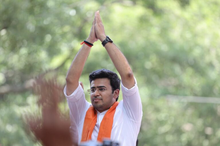 ಐದೇ ವರ್ಷದಲ್ಲಿ ಬಿಜೆಪಿ ಸಂಸದ ತೇಜಸ್ವಿ ಸೂರ್ಯ ಆಸ್ತಿ ಹೆಚ್ಚಳ; ₹13 ಲಕ್ಷದಿಂದ ₹4ಕೋಟಿಗೆ ಏರಿಕೆ