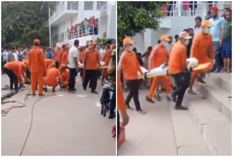 ಉತ್ತರ ಪ್ರದೇಶ: ಪ್ರಧಾನಿ ಮೋದಿ ಕ್ಷೇತ್ರದಲ್ಲಿ ಮ್ಯಾನ್‌ಹೋಲ್‌ಗೆ ಇಳಿದಿದ್ದ ಕಾರ್ಮಿಕ ಸಾವು