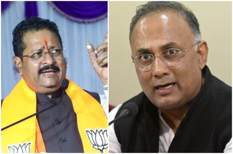 ದಿನೇಶ್ ಗುಂಡೂರಾವ್ ಮನೆಯಲ್ಲೇ ಅರ್ಧ ಪಾಕಿಸ್ತಾನ ಇದೆ ಎಂದ ಯತ್ನಾಳ್: ಕ್ರಮಕ್ಕೆ ಆಗ್ರಹಿಸಿದ ತಬು ರಾವ್