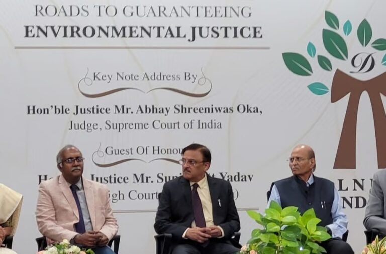 ಬಡವರಿಗೆ ವಸತಿ, ಶಿಕ್ಷಣ, ವೈದ್ಯಕೀಯ ಸೌಲಭ್ಯ ಸಿಗುವಂತಾಗುವುದೇ ನಿಜವಾದ ಅಭಿವೃದ್ಧಿ: ನ್ಯಾ. ಓಕಾ