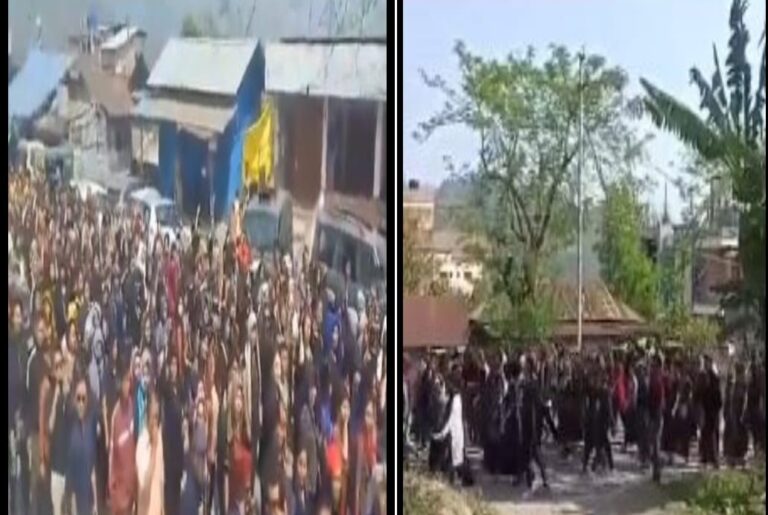 ಇಬ್ಬರು ಸ್ವಯಂ ಸೇವಕರ ಹತ್ಯೆ: ಮಣಿಪುರ, ದೆಹಲಿಯಲ್ಲಿ ಕುಕಿ-ಝೋ ಮಹಿಳೆಯರಿಂದ ಪ್ರತಿಭಟನೆ