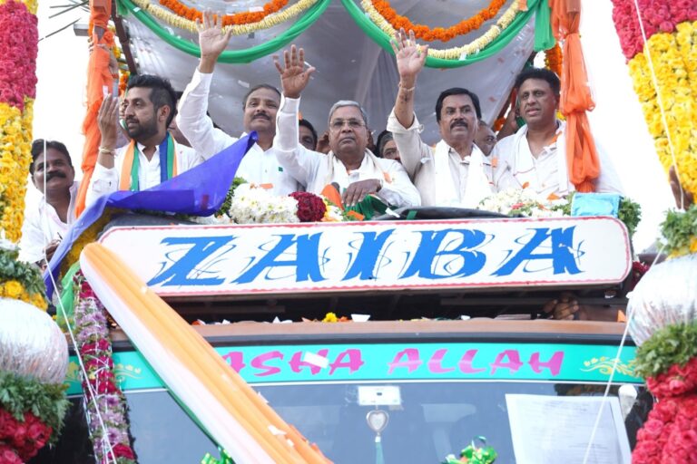 ಕೋವಿಡ್ ಭ್ರಷ್ಟ ಸುಧಾಕರ್ ಪರವಾಗಿ ಮತ ಕೇಳಲು ಪ್ರಧಾನಿ ಮೋದಿ ಚಿಕ್ಕಬಳ್ಳಾಪುರಕ್ಕೆ ಬರುತ್ತಿದ್ದಾರೆ : ಸಿಎಂ ಸಿದ್ದರಾಮಯ್ಯ