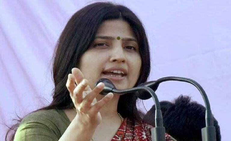 ಪುಲ್ವಾಮದಲ್ಲಿ ಹತರಾದ ಯೋಧರ ಪತ್ನಿಯರ ಮಂಗಳಸೂತ್ರ ಕಸಿದವರು ಯಾರು? : ಡಿಂಪಲ್ ಯಾದವ್