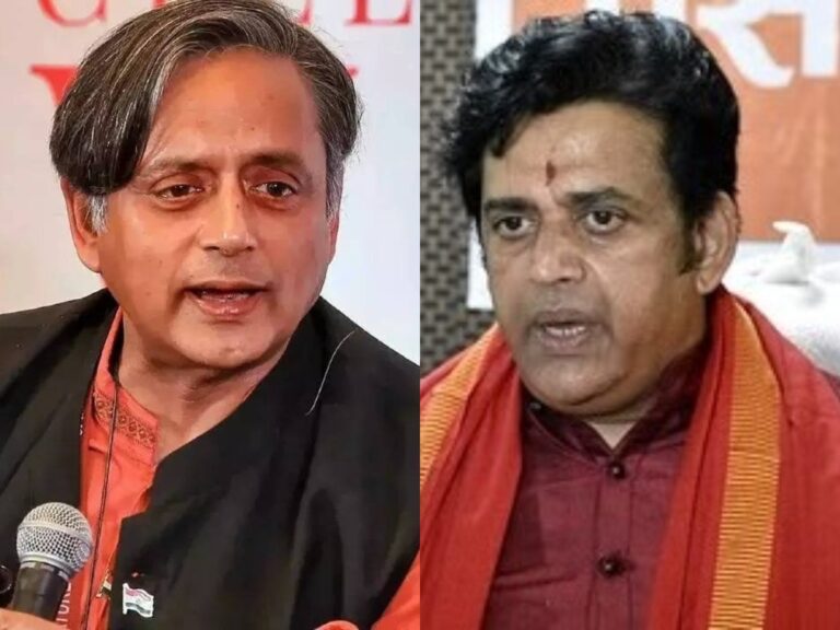 ಶಶಿ ತರೂರ್ ಅವರನ್ನು ‘ಅಂಗ್ರೇಜ್ ಆದ್ಮಿ’ ಎಂದು ಕರೆದ ಬಿಜೆಪಿ ಅಭ್ಯರ್ಥಿ ರವಿ ಕಿಶನ್