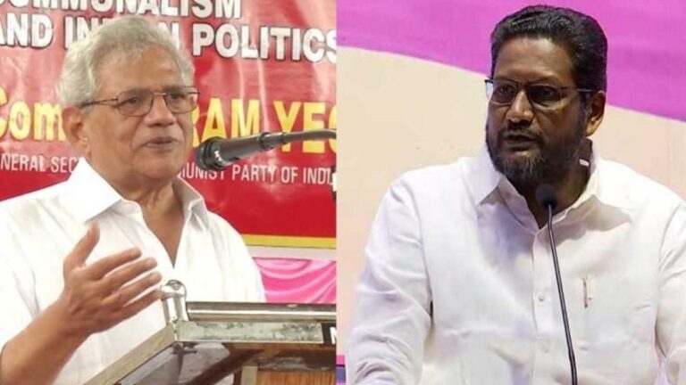 ಯೆಚೂರಿ, ದೇವರಾಜನ್ ಭಾಷಣದ ‘ಸರ್ವಾಧಿಕಾರಿ-ಮುಸ್ಲಿಂ’ ಪದ ಸೆನ್ಸಾರ್ ಮಾಡಿದ ರೇಡಿಯೋ, ದೂರದರ್ಶನ