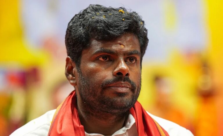 ಕೊಯಮತ್ತೂರು: ಬಿಜೆಪಿಯ ಅಣ್ಣಾಮಲೈಗೆ ಹಿನ್ನಡೆ