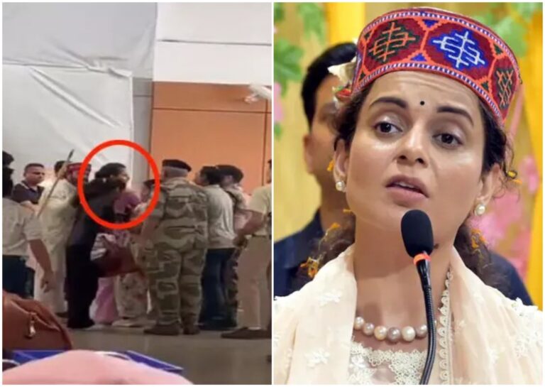 ಸಂಸದೆ ಕಂಗನಾ ರಣಾವತ್‌ಗೆ ಸಿಐಎಸ್ಎಫ್ ಸಿಬ್ಬಂದಿಯಿಂದ ಕಪಾಳಮೋಕ್ಷ: ಆರೋಪ