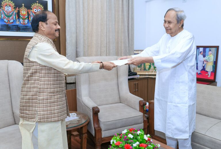 ಅಸೆಂಬ್ಲಿ ಚುನಾವಣೆಯಲ್ಲಿ ಬಿಜೆಡಿ ಸೋಲು; ಒಡಿಶಾ ಮುಖ್ಯಮಂತ್ರಿ ಸ್ಥಾನಕ್ಕೆ ನವೀನ್ ಪಟ್ನಾಯಕ್ ರಾಜೀನಾಮೆ