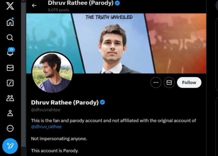 ಓಂ ಬಿರ್ಲಾ ಪುತ್ರಿಯ ಬಗ್ಗೆ ಎಕ್ಸ್‌ನಲ್ಲಿ ಪೋಸ್ಟ್; ಧ್ರುವ ರಾಠಿ ನಕಲಿ ಖಾತೆ ವಿರುದ್ಧ ಪ್ರಕರಣ ದಾಖಲು