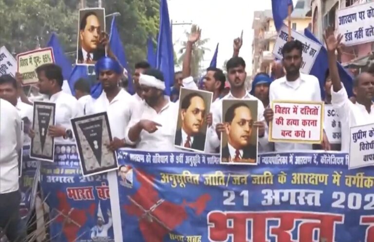 ಎಸ್‌ಸಿ-ಎಸ್‌ಟಿ ಒಳ ಮೀಸಲಾತಿ ತೀರ್ಪು ವಿರೋಧಿಸಿ ಭಾರತ್ ಬಂದ್‌; ದೇಶದಾದ್ಯಂತ ಮಿಶ್ರ ಪ್ರತಿಕ್ರಿಯೆ