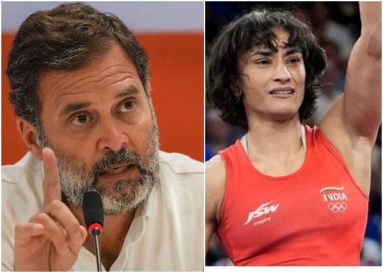 ವಿನೇಶ್ ಫೋಗಟ್‌ ಬಗ್ಗೆ ಮಾತನಾಡುವವರಿಗೆ ಇಂದು ಉತ್ತರ ಸಿಕ್ಕಿದೆ, ಯಶಸ್ಸಿನ ಪ್ರತಿಧ್ವನಿ ದೆಹಲಿಗೆ ಮುಟ್ಟಿದೆ : ರಾಹುಲ್ ಗಾಂಧಿ