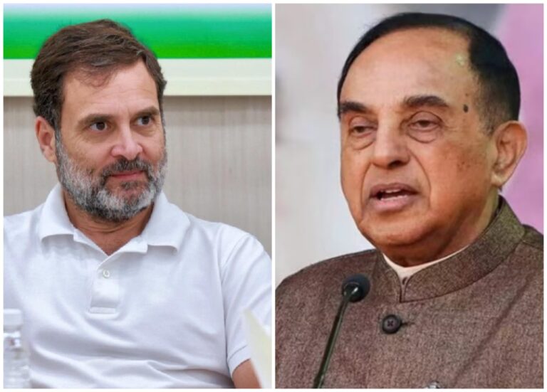 ರಾಹುಲ್‌ ಗಾಂಧಿಯ ಪೌರತ್ವ ವಿಚಾರ : ದೆಹಲಿ ಹೈಕೋರ್ಟ್‌ ಮೆಟ್ಟಿಲೇರಿದ ಸುಬ್ರಮಣಿಯನ್‌ ಸ್ವಾಮಿ