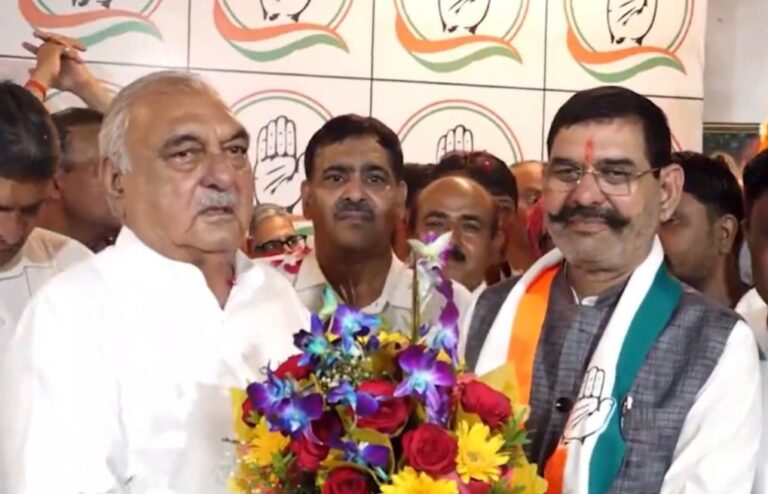 ಹರಿಯಾಣ | ಕಾಂಗ್ರೆಸ್‌ ಸೇರ್ಪಡೆಯಾದ ಬಿಜೆಪಿ ಉಪಾಧ್ಯಕ್ಷ ಜಿ.ಎಲ್.ಶರ್ಮಾ