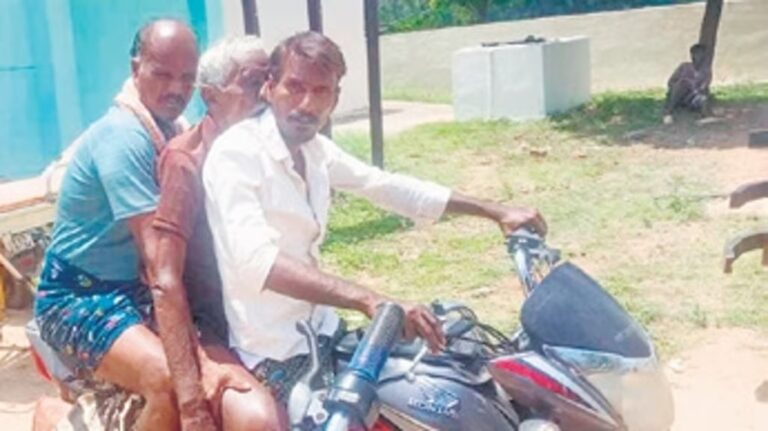 ಆಂಬ್ಯುಲೆನ್ಸ್ ,ತಂದೆಯ ಶವ, ಬೈಕ್‌,ಕೊಂಡೊಯ್ದ, ಮಕ್ಕಳು,ಯುಪಿ ,ಕರ್ನಾಟಕ, Ambulance, father's body, bike, condo, children, UP, Karnataka,