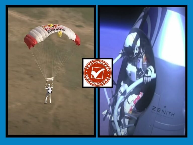 FACT CHECK : ಬಾಹ್ಯಾಕಾಶದಿಂದ ಜಿಗಿದು ಭೂಮಿ ತಲುಪಿದ ವಿಜ್ಞಾನಿ ಆಸ್ಟ್ರೇಲಿಯಾದವರಲ್ಲ!