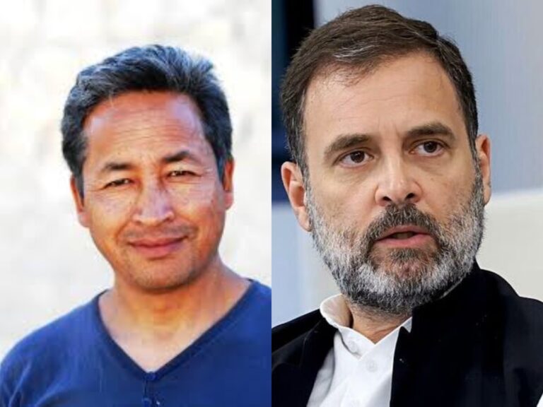 ಹವಾಮಾನ ಕಾರ್ಯಕರ್ತ ಸೋನಂ ವಾಂಗ್ಚುಕ್ ಬಂಧನ ಸ್ವೀಕಾರಾರ್ಹವಲ್ಲ: ರಾಹುಲ್ ಗಾಂಧಿ ಆಕ್ರೋಶ