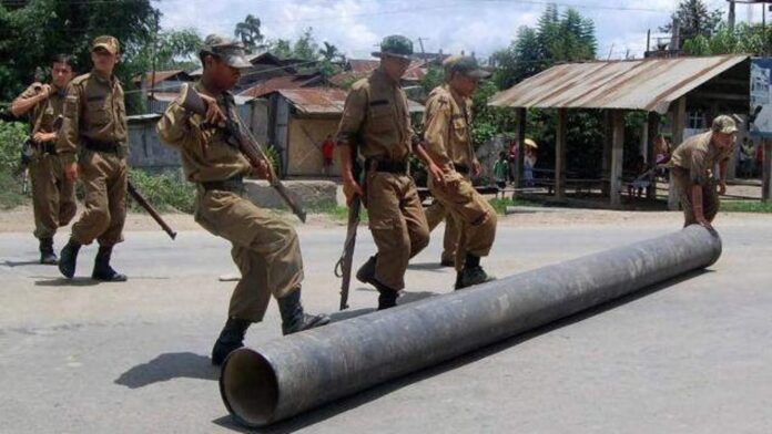 ಮಣಿಪುರ,ಉಖ್ರುಲ್ ಹಿಂಸಾಚಾರ,ಲೂಟಿ,ಬಂದೂಕುಗಳು,ಪೊಲೀಸರ ವಶಕ್ಕೆ, Manipur, Ukhrul violence, looting, guns, police custody,