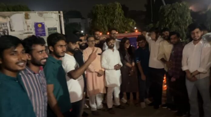 ಮುಸ್ಲಿಂ ವಿದ್ಯಾರ್ಥಿನಿ,ಜೈ ಶ್ರೀ ರಾಮ್,ಘೋಷಣೆ ,ಕೂಗು, ಎಬಿವಿಪಿ, ದುಷ್ಕರ್ಮಿಗಳು, Muslim student, Jai Shri Ram, slogan, shout, ABVP, miscreants,