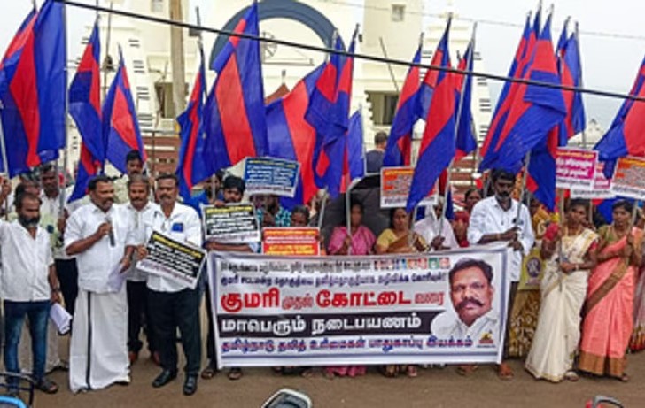 ತಮಿಳುನಾಡು: ಎಸ್‌ಸಿ ವಿಧಾನಸಭಾ ಕ್ಷೇತ್ರಕ್ಕೆ ಆಗ್ರಹಿಸಿ ದಲಿತ ಸಂಘಟನೆಗಳಿಂದ ಕನ್ಯಾಕುಮಾರಿಯಿಂದ ಚೆನ್ನೈವರೆಗೆ ಪಾದಯಾತ್ರೆ