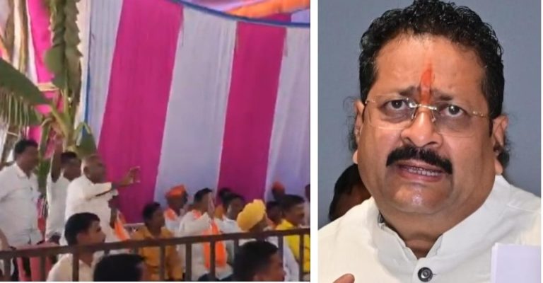 ಧಾರ್ಮಿಕ ಕಾರ್ಯಕ್ರಮದಲ್ಲಿ ವಕ್ಫ್ ವಿಚಾರ ಪ್ರಸ್ತಾಪಕ್ಕೆ ಜನರ ವಿರೋಧ; ವೇದಿಕೆ ತೊರೆದ ಯತ್ನಾಳ್