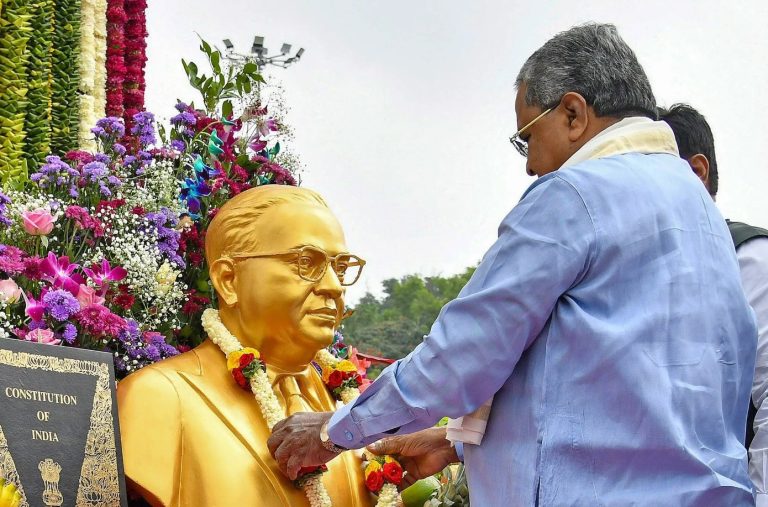 ಅಂಬೇಡ್ಕರ್ ಇಡೀ ಜೀವನವನ್ನು ಸಾಮಾಜಿಕ ಹೋರಾಟ-ಸಮಾಜದ ಪರಿವರ್ತನೆಗಾಗಿ ತೊಡಗಿಸಿಕೊಂಡಿದ್ದರು: ಮುಖ್ಯಮಂತ್ರಿ ಸಿದ್ದರಾಮಯ್ಯ
