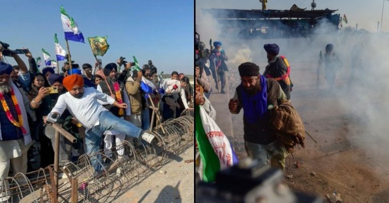 ಹರಿಯಾಣ, ಬ್ಯಾರಿಕೇಡ್‌, ರೈತ, ಅಶ್ರುವಾಯು ಪ್ರಯೋಗ, ಇಂಟರ್‌ನೆಟ್ ಬಂದ್, ಸೆಕ್ಷನ್ ಜಾರಿ, Haryana, barricade, farmer, tear gas experiment, internet bandh, section enforcement,