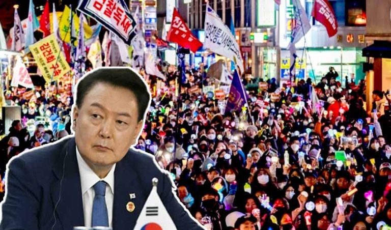 ಸಿರಿಯಾ ಬಳಿಕ ಕೊರಿಯಾದಲ್ಲಿ ಅರಾಜಕತೆ : ಅಧ್ಯಕ್ಷರ ವಿರುದ್ಧ ಜನಾಕ್ರೋಶ ; ಆತ್ಮಹತ್ಯೆಗೆ ಯತ್ನಿಸಿದ ಮಾಜಿ ಸಚಿವ!