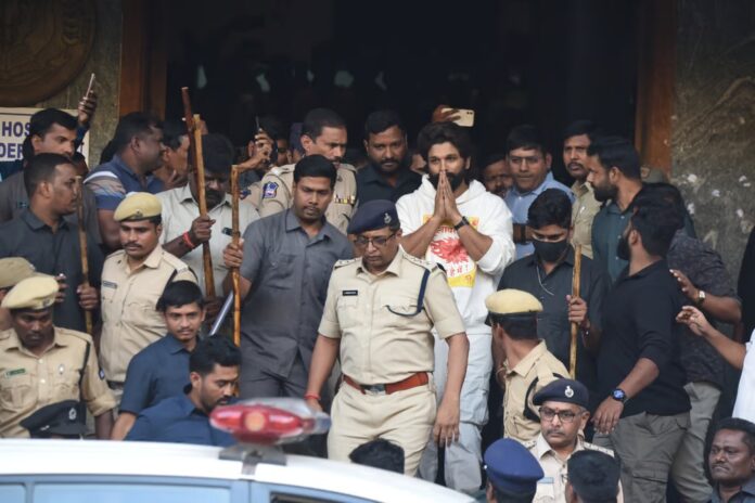 ಕಾಲ್ತುಳಿತ ಪ್ರಕರಣ, ನಟ ಅಲ್ಲು ಅರ್ಜುನ್‌, ಹೈಕೋರ್ಟ್‌, ಮಧ್ಯಂತರ ಜಾಮೀನು, Stampede case, actor Allu Arjun, High Court, interim bail,