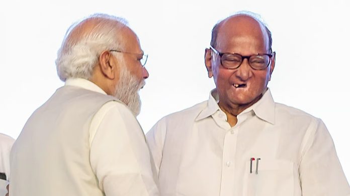 ಪ್ರಧಾನಿ ಮೋದಿಯನ್ನು, ಭೇಟಿ, ಶರದ್ ಪವಾರ್, PM Modi, meets, Sharad Pawar,